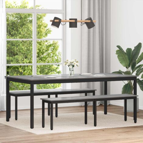 Mesas de comedor 2 pcs 200 x 100 x 75 cm Madera de ingeniería