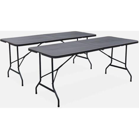 Mesas plegables portátiles para eventos, set de 2