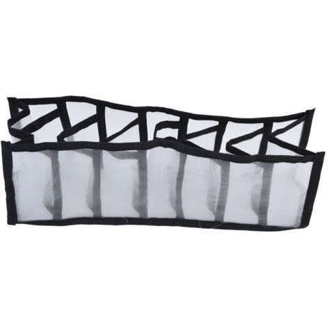 Mesh Bras Storage Box Multi Purpose Foldable Drawer Divider for Underwear Panties Socks7 Cells