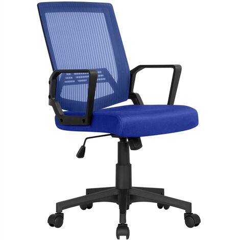 main image of "Mesh Chair Ergonomic Office Chair Height Adjustable Computer Chair Mid-Back with Comfort Breathable Lumbar Support"