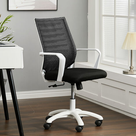 Mesh Executive Desk Chair Adjustable and Swivel Home Office Chair,Black