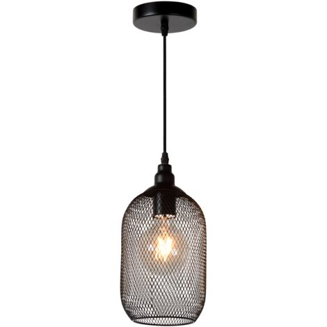 MESH Suspension-Noir-Ø15-1xE27