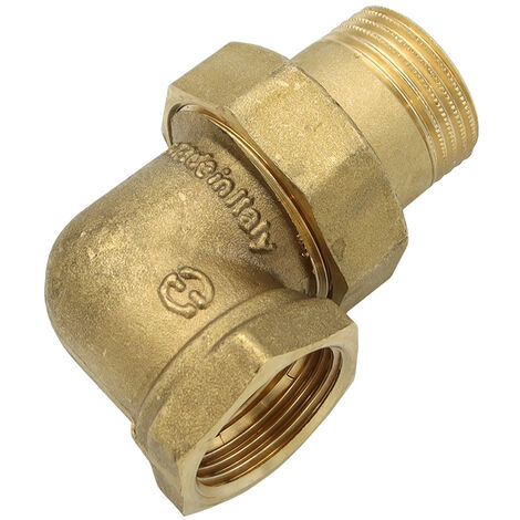 Mesing Rohr Winkelverschraubung 1 Zoll IG/AG Gewinde Fitting