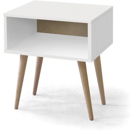 Mesita 1H 50X43X35 Blanco