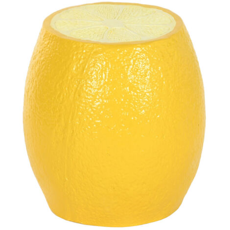 Mesita Auxiliar Magnesia 36X36X41 Limon Amarillo