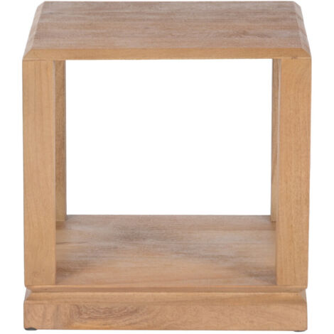 Mesita Auxiliar Mango 45X45X45 Chorro De Arena