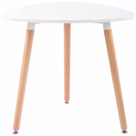 Mesita de Café Abenra Blanco 80 cm