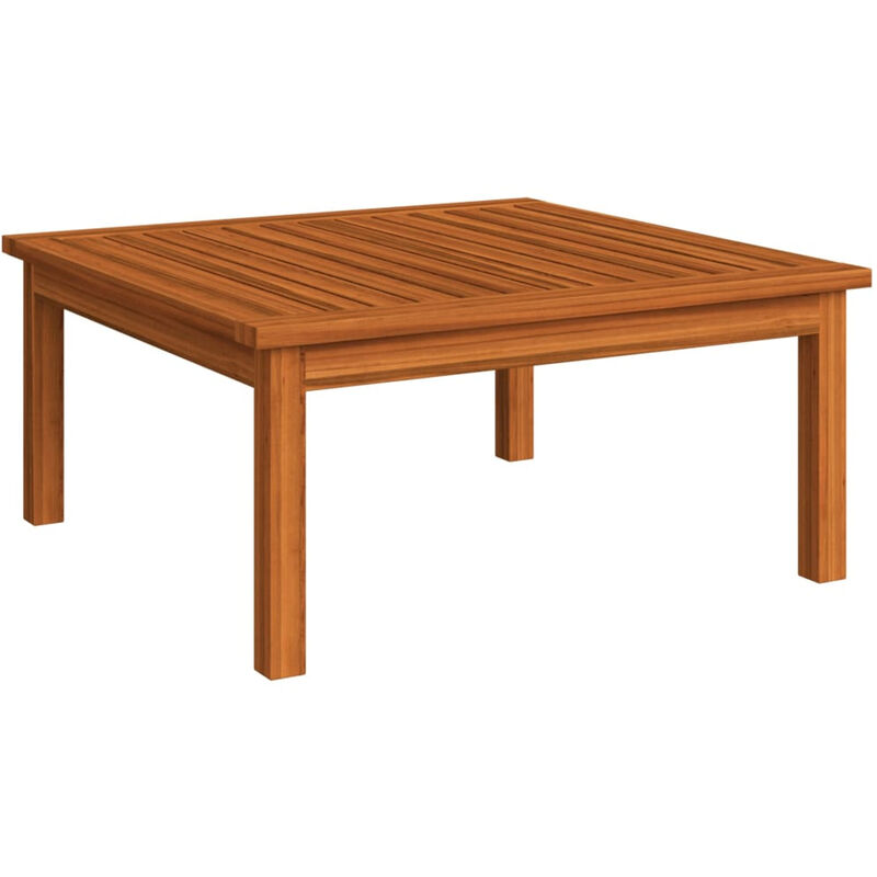 

Mesita de jardin de madera maciza de acacia 63x63x30 cm