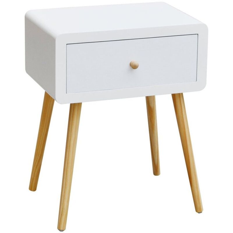 

Mesita De Noche 1 Cajón Jensen Ancho: 45 Cm X Largo: 30 Cm X Alto: 57 Cm