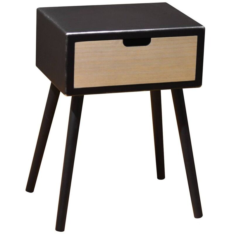 

Mesita De Noche 1 Cajón Rodion Ancho: 40 Cm X Largo: 30 Cm X Alto: 57 Cm