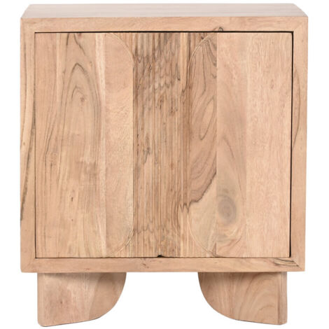 Mesita De Noche Acacia 50X35,5X55,5