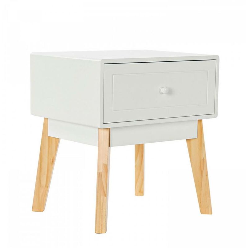 

Mesita De Noche Blanca De 45X3 Ancho: X Largo: X Alto: