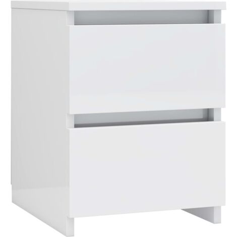 1/2x Mesita de Noche Casa Hogar Decoración Estilo Habitación Dormitorio Mesa Mesilla Cama Cómoda Bricolaje de Aglomerado 30x30x40 cm Multicolor