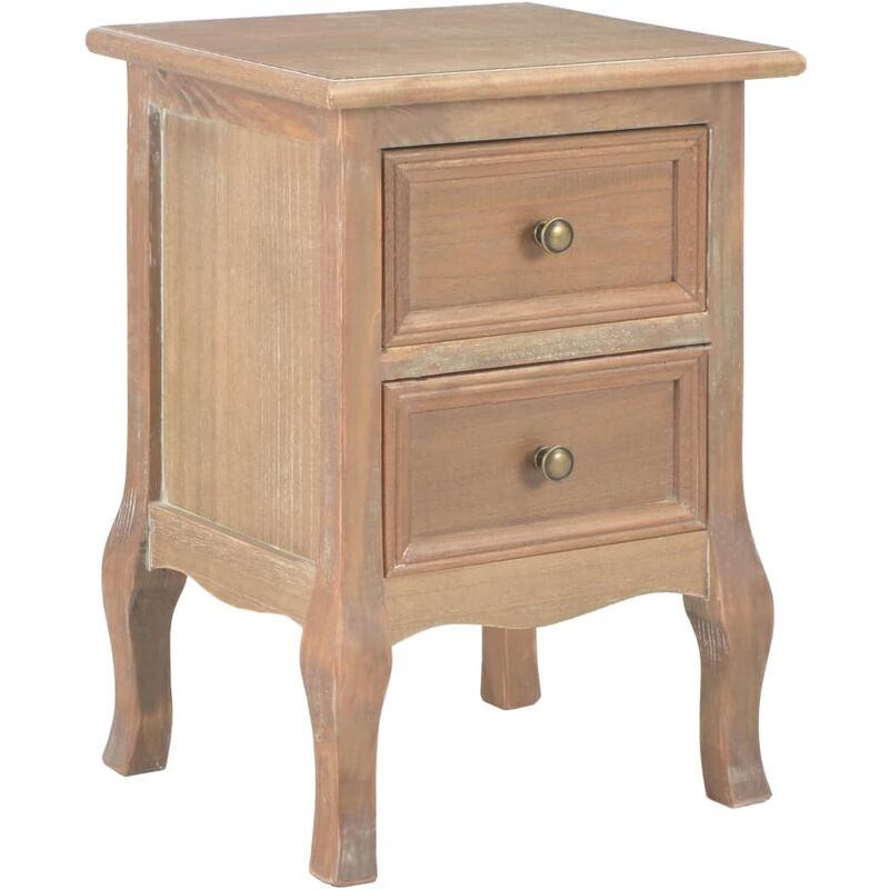 

Happyshopping - Mesita de noche de MDF 35x30x49 cm