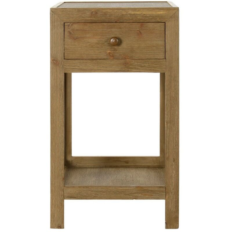 

Mesita de noche dkd home decor bambú madera mdf (44 x 42 x 75 cm) - Rogal