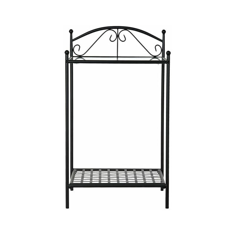 

Mesita de Noche DKD Home Decor Cristal Forja (42 x 31 x 73 cm)