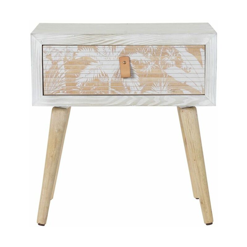 

Mesita de noche dkd home decor madera bambú (48 x 35 x 51 cm) - Rogal