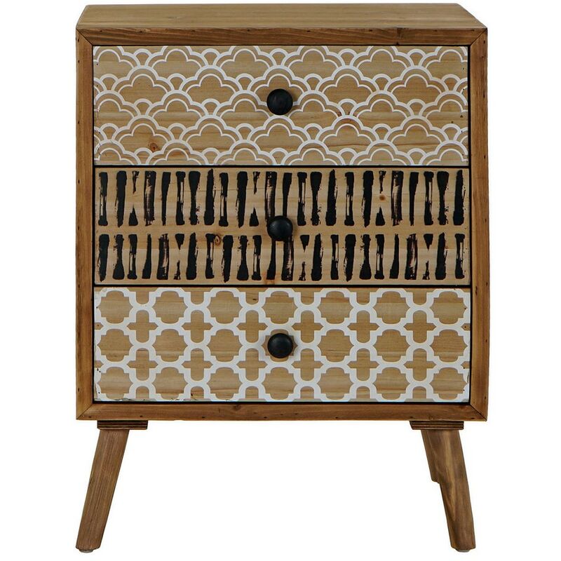 

Mesita de Noche DKD Home Decor Madera MDF (48 x 35 x 63 cm)