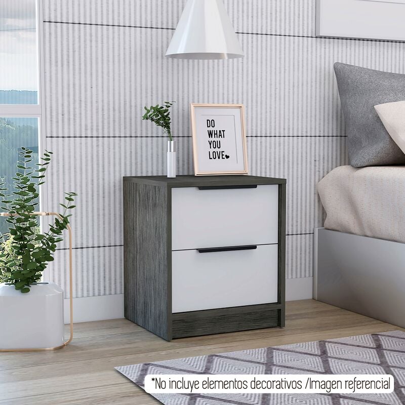 

Mesita De Noche Kaia 48 CM A X 41 CM An X 36.5 CM P CM. Blanco