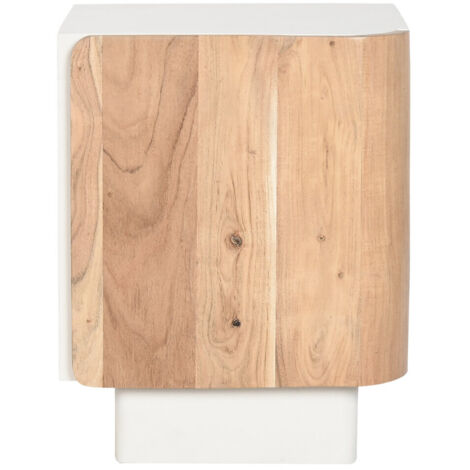 Mesita De Noche Mango Acacia 40X35X50 Natural