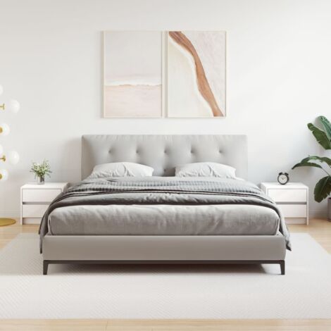 Mesitas de noche 2 uds madera maciza pino  40x31x35,5 cm