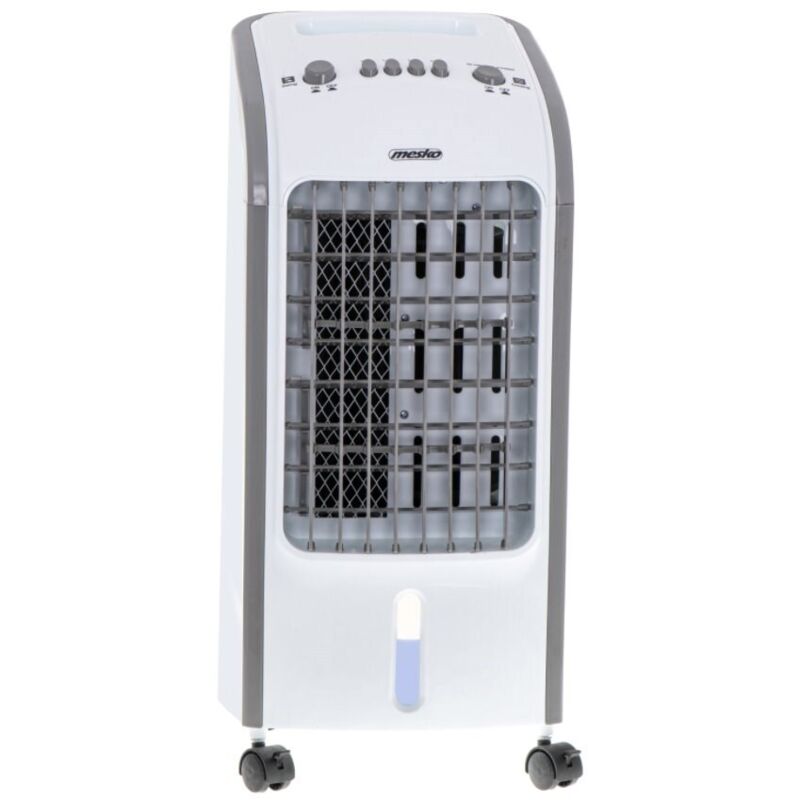 Rafroidisseur d'air 3 en 1 de 4l 80w gris blanc