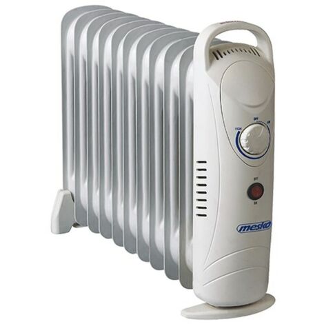 Mesko ms7806 calefactor eléctrico calentador de aceite interior blanco 1200 w