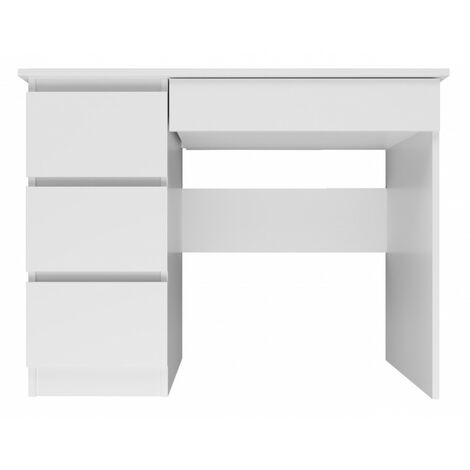 MESO - Scrivania sinistra per ufficio/stanza della gioventù in stile moderno - 98x51x76 - 4 cassetti