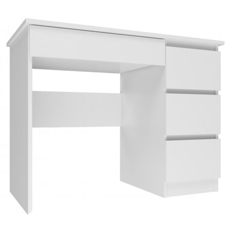 MESO - Straight desk modern style teenager's study/bedroom - 98x51x76 cm - 4 drawers