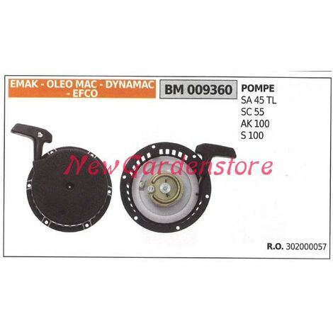 Messa in moto EMAK motore pompa sa 45tl sc 55 ak 100 s 100 009360
