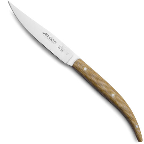 Messer Lenden fixiert Arcos 373728 Edelstahl Nitrum, mango Micarta und Klinge von 11 cm im Karton