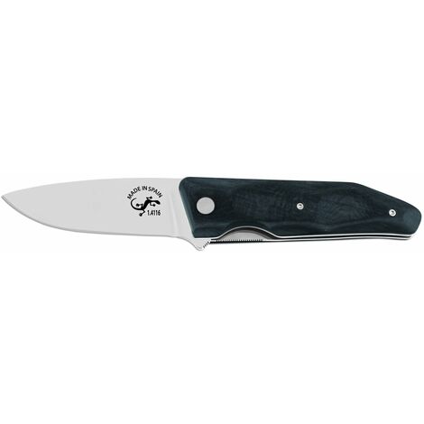 Messer Salamandra 190211, mit mango HDM-300, 85 Gramm Gewicht, Edelstahlklinge 1.4116 8 cm lang