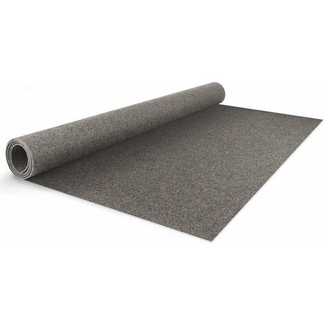 Messeteppich auf Maß Turbo Kieselgrau 200 x 200 cm