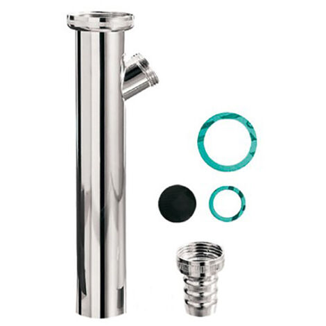 Messing Ablaufrohr Siphon Tauchrohr 1 1/4 Zoll DN32 Geräteanschluß