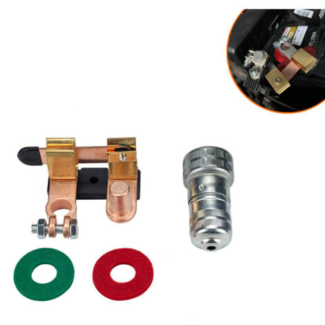 Messing-Autobatterie-Trennschalter, 12-V-Minus-Batterie-Haupttrennschalter