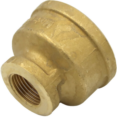 Messing Fitting Reduziermuffe 3/8 auf 1 Zoll Reduzierung