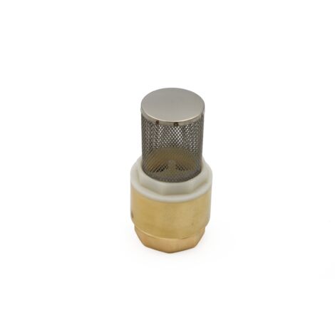 Messing Fußventil 1 1/4" 5/4 Zoll DN32 Saugfilter Saugkorb