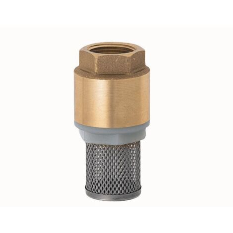 Messing Fußventil System York 32 mm (1¼") Innengewinde