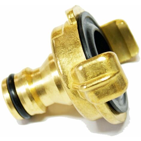 Messing Gartenschlauch Adapter Übergang GK auf Steckkupplung