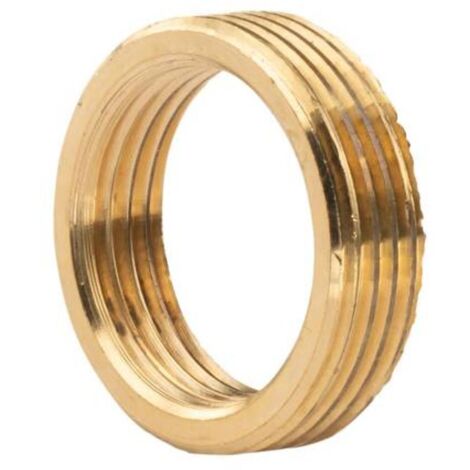 Messing Gewinde-Fitting Reduzierring 1"IG (DN25) - 1-1/4"AG (DN32) - schwere Ausführung