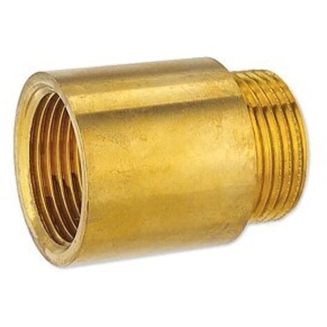Hahnverlängerung messing Verlängerung 1//2/" x 15 mm Gewindeverlängerung Neu L