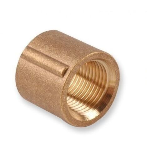 Messing Gewindefitting Muffe 1/2"