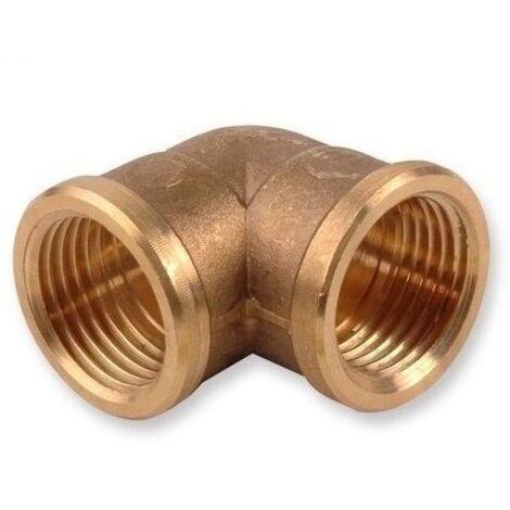 Messing Gewindefitting Winkel mit IG 1/2"
