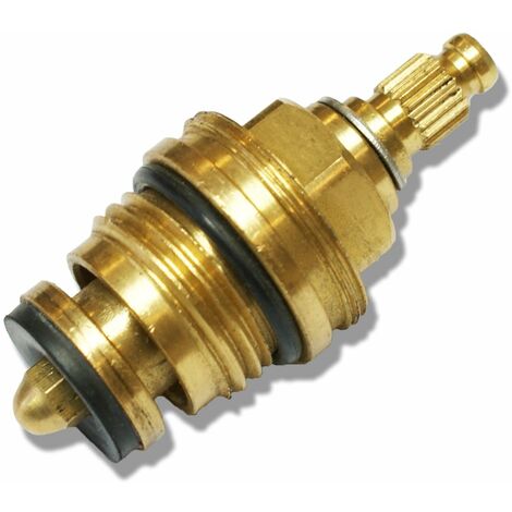 Messing Hahnoberteil 3/8" Ventiloberteil Wasserhahn ohne Griff