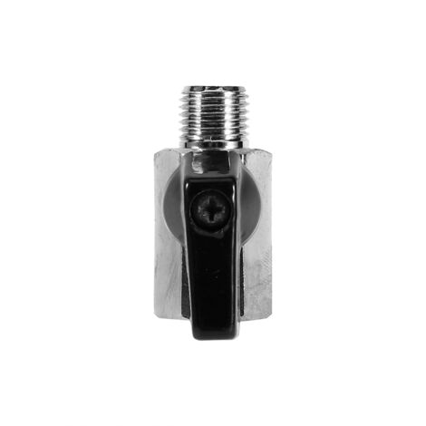 Messing-Kugelhahn für Kompressoren – BSP-Außengewinde x BSP-Innengewinde, Größen 1/8" bis 1/2"