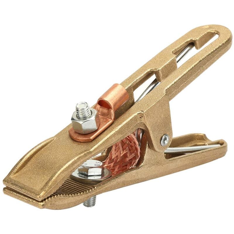 Image of Messing Masseklemmer, 260/300/500A A Form Masseklammer für Schweißgerät (500A)