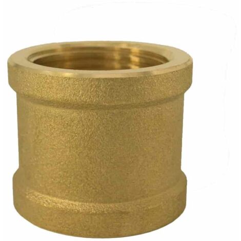 Messing Muffe 1 Zoll IG, Gewindefitting Messing, Sanitär Fitting