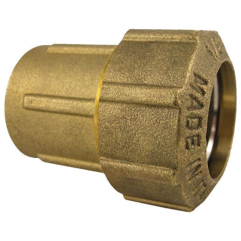 Boni-Shop® Pe Rohr Verschraubung 40mm, Messing Kupplung Ig 1/4", Trinkwasser, Boni-shop