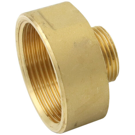 Messing Reduzierstück 1 1/2 IGx 3/4 AG Zoll Redstück Gewinde Fitting