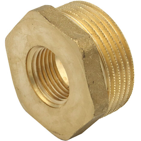Messing Reduzierstück 1/2" IG auf 1 1/4" AG Reduzierung Redstück